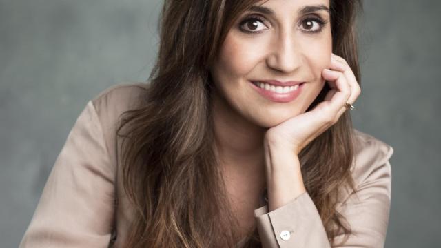 La escritora ngela Banzas. / Paco Navarro