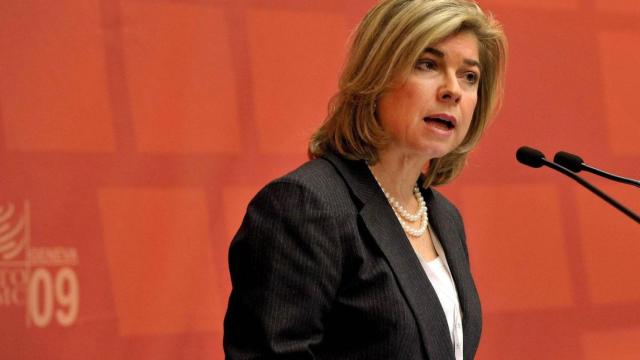 Silvia Iranzo, durante su poca como secretaria de Estado de Comercio en una imagen de archivo / Dominic Favre (EFE)