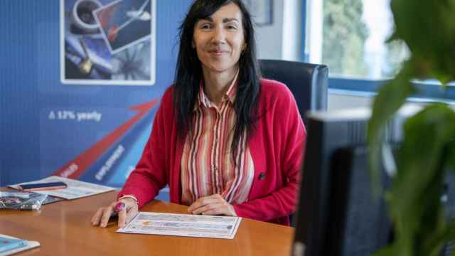 El clster vasco de aeronutica, Hegan, est dirigido por Ana Villate. / Nacha Abaitua