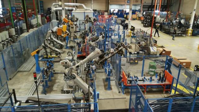 Una planta de Gestamp, proveedor de Mercedes / CV