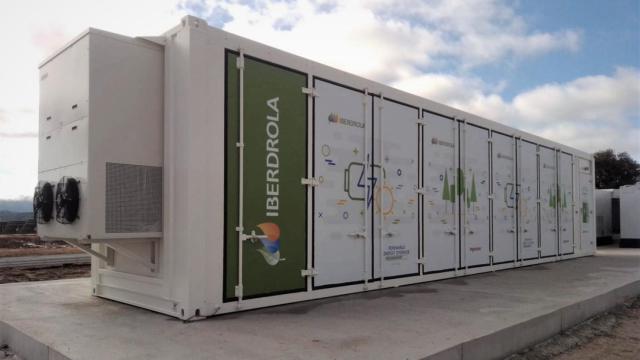 Batera de almacenamiento de Iberdrola. / CV