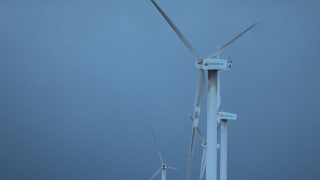 Parque elico de Iberdrola en el monte Oiz / Iberdrola