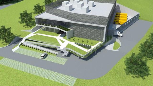 Infografa de lo que ser el nuevo centro de datos de Euskaltel, Dominion y Teknei / EP