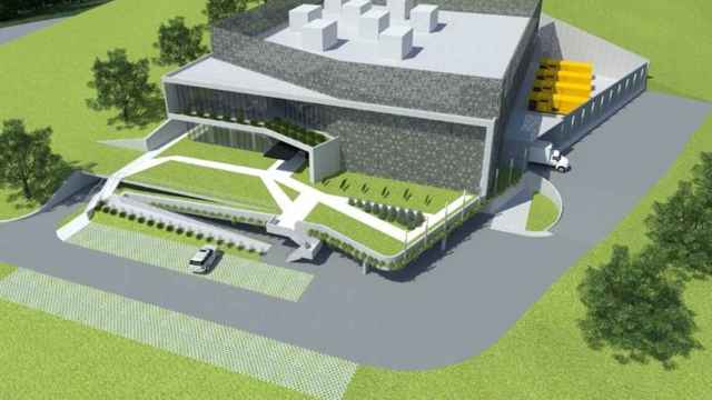 Infografa de lo que ser el nuevo centro de datos de Euskaltel, Dominion y Teknei / EP