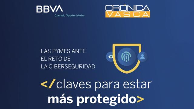 La ciberseguridad es uno de los retos de las pymes vascas. / CV