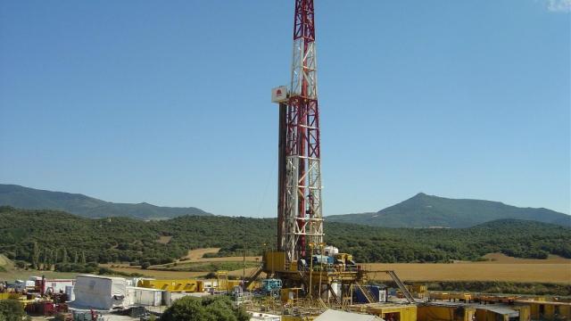 Una de las exploraciones llevadas a cabo por la sociedad vasca de hidrocarburos. SHESA