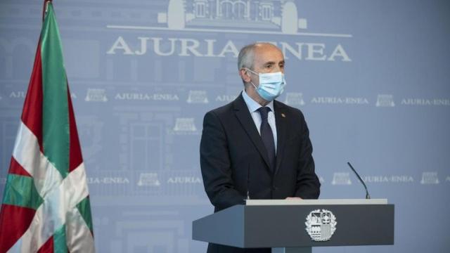 El vicelehendakari primero del Gobierno Vasco y consejero de Interior, Josu Erkoreka. / EP