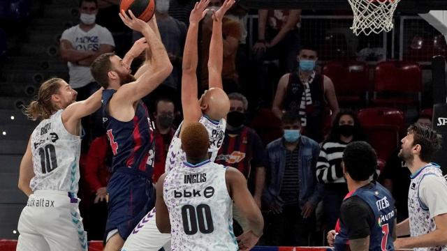 ltimo partido entre Bitci Baskonia y Bilbao Basket en diciembre en el Buesa Arena. / EFE199b55bcd6c1fe9d6ef4ffd3e699f3107f5ff365