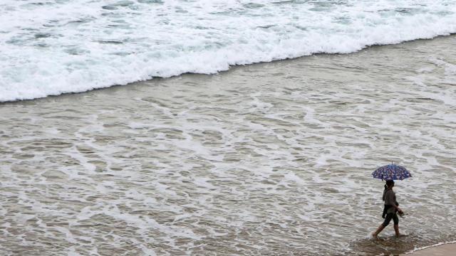 Una de las playas del Pas Vasco. / EFE