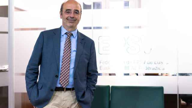 Ignacio Etxebarria, presidente de las EPSV vascas / Nacha Abaitua