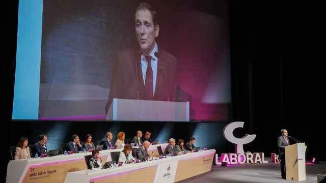 Asamblea de Laboral Kutxa en Donostia / EP