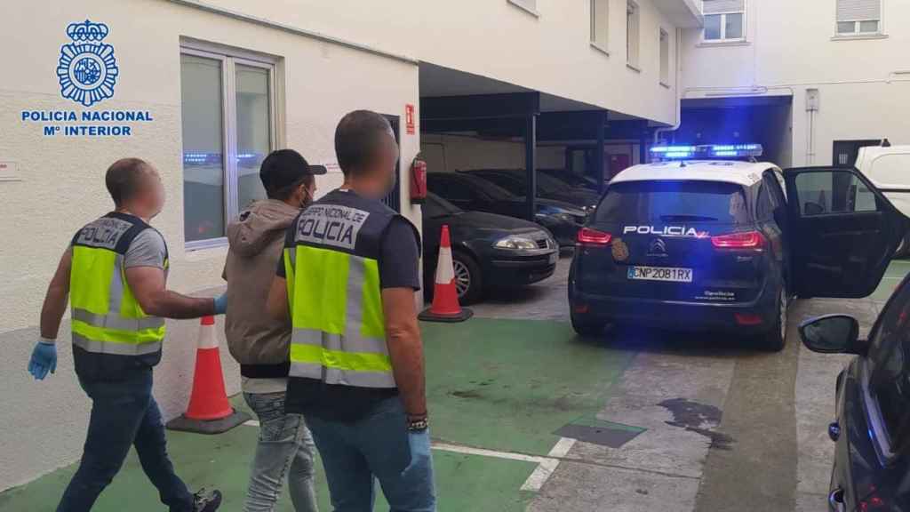 La Policía Nacional detiene en Bilbao a un hombre en una foto de archivo