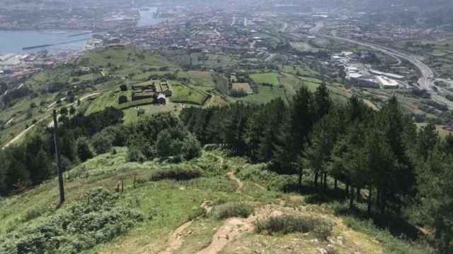 Panorámica desde el monte Serantes.