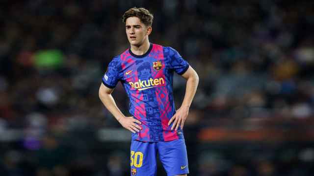 Gavi con el FC Barcelona / FLIC