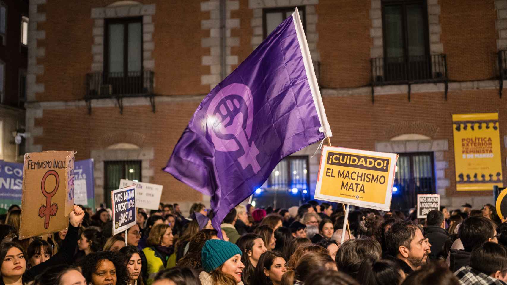 Manifestación del 8 de marzo en una imagen de archvio