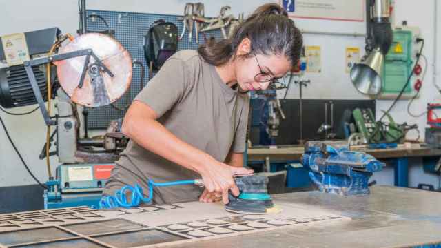 Una alumna de Ingeniería de Diseño Industrial.