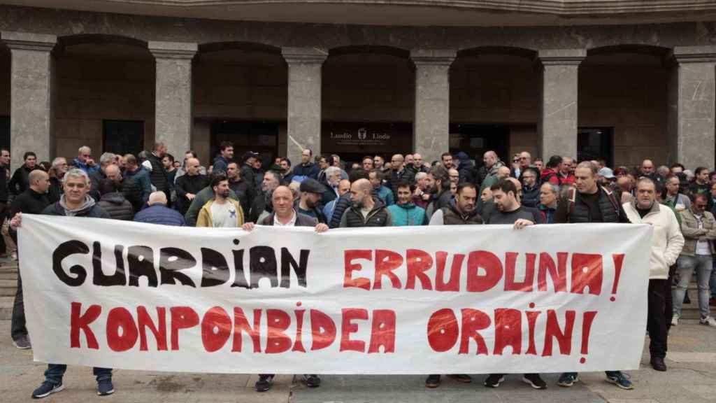 Movilizaciones de la plantilla de la empresa Autoglas/Glavista, de Laudio