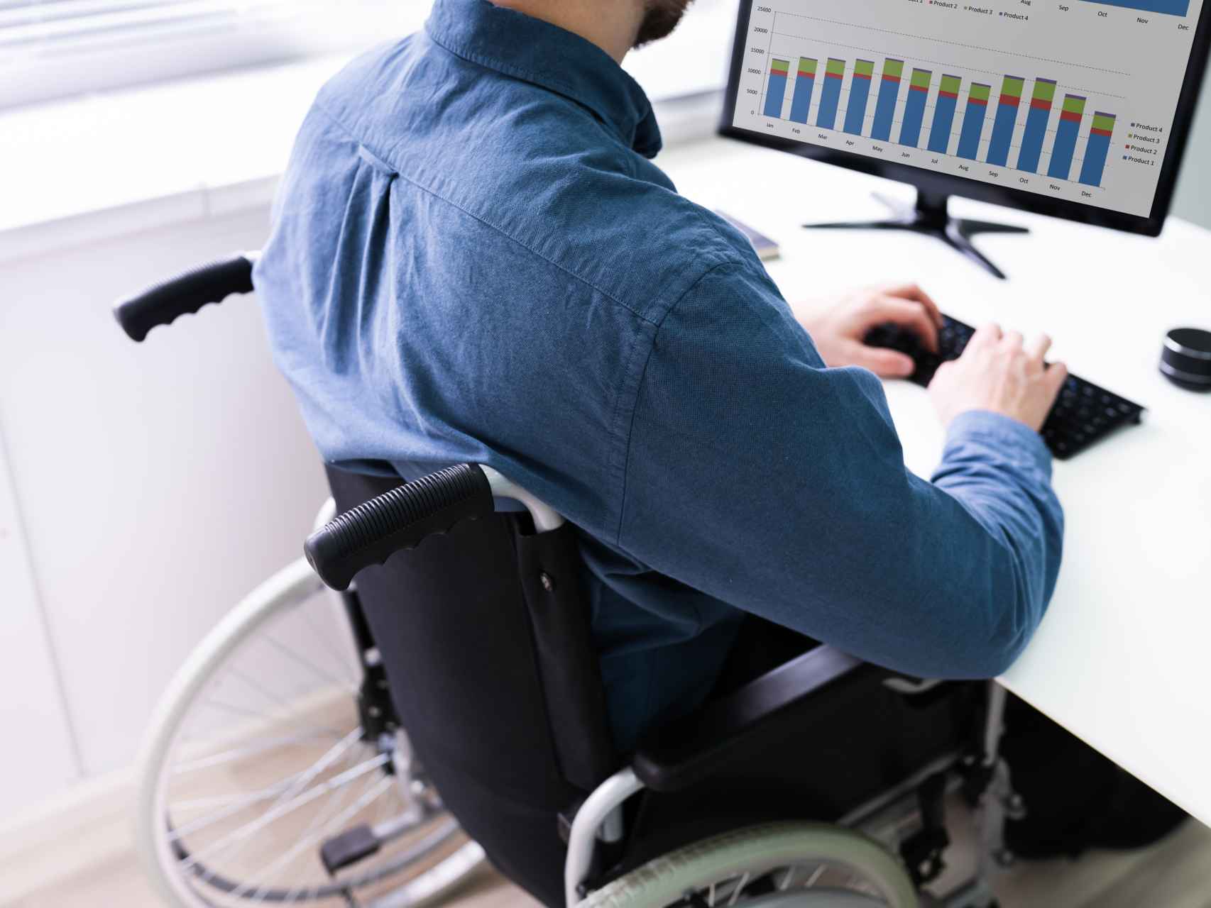 Los jóvenes con discapacidad en Euskadi tardan de media 24 meses en encontrar empleo / GETTY IMAGES