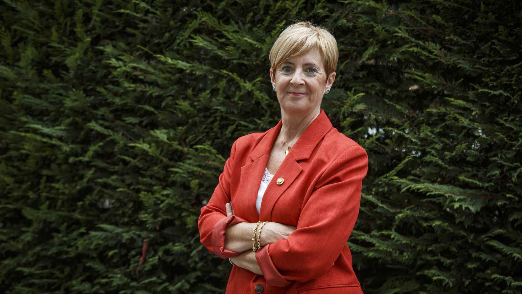 La presidenta de la Fundación Sabino Arana, Arantxa Tapia