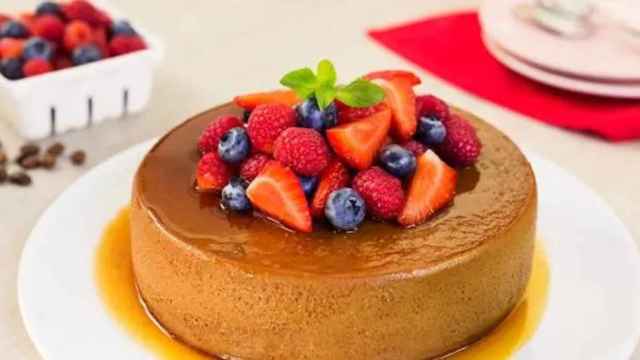 Flan de café