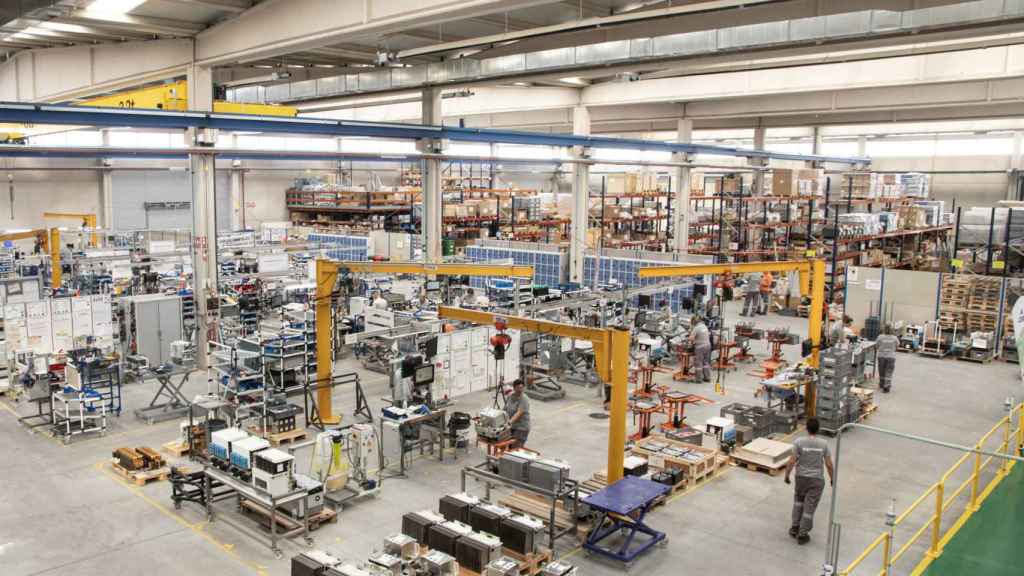 Interior de una fábrica de Ingeteam.