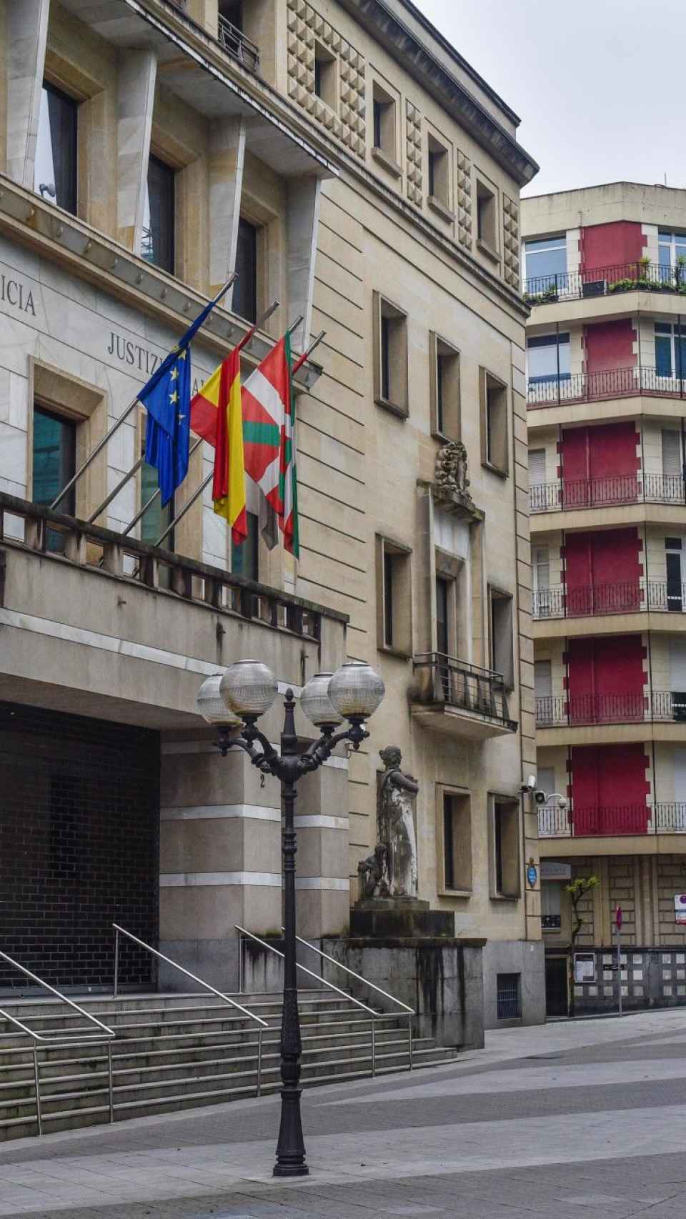 Imagen de la sede del Tribunal Superior de Justicia del País Vasco (TSJPV)