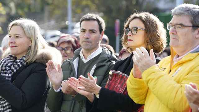 Imanol Pradales, en el acto del PNV en Sukarrieta / EP