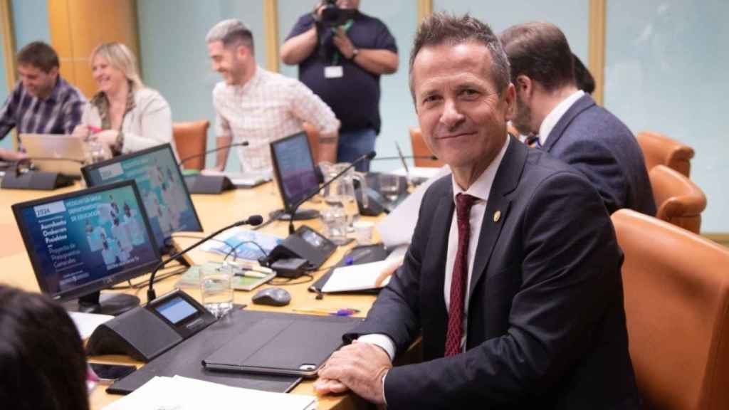 El exconsejero de Educación, Jokin Bildarratz / Legebiltzarra