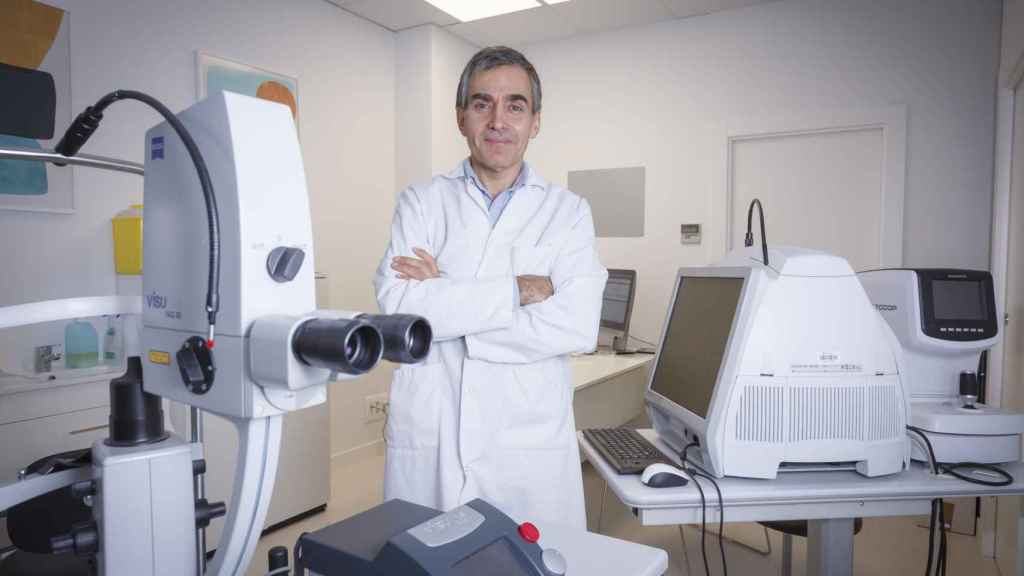 Doctor Pío Jesús García Gómez, del Centro de Oftalmología Quirónsalud Vitoria