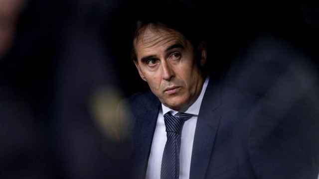 Julen Lopetegui, durante su etapa como técnico en el Real Madrid.