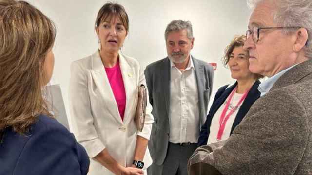 La consejera de Trabajo, Idoia Mendia, en una jornada de empleo / Irekia