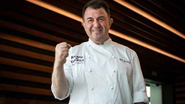 El chef Martín Berasategui.