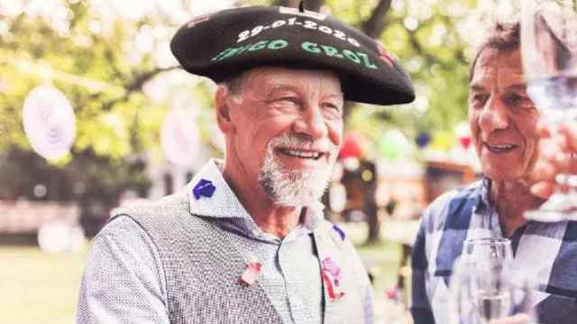 Hombre con txapela