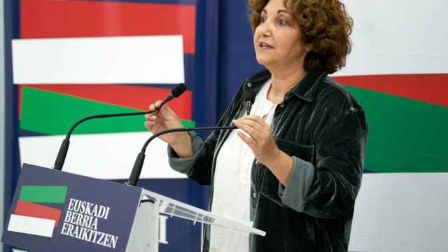 La coordinadora general de Podemos Euskadi, Pilar Garrido / L. RICO - EFE