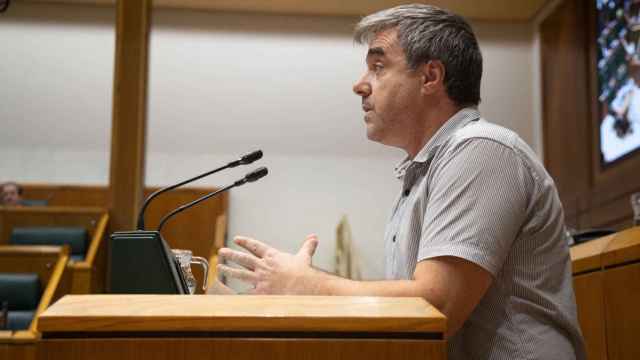 El parlamentario de EH Bildu, Mikel Otero / Legebiltzarra
