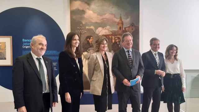Inauguración en el Archivo Histórico de Euskadi en Bilbao de la muestra 'Una visión de la historia económica de Bizkaia (1857-1905)'