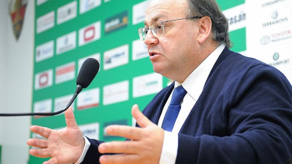 Juan Carlos Ramírez, durante su etapa como vicepresidente del Elche.