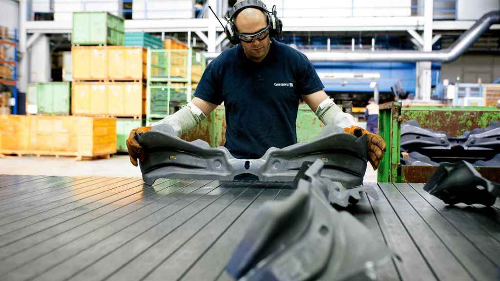 Un trabajador de Gestamp