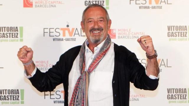El cocinero Karlos Arguiñano en el FesTVal de Vitoria.