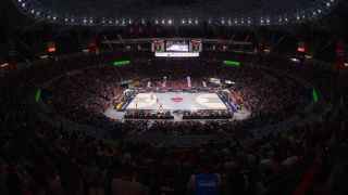 Pabellón Fernando Buesa Arena, lugar donde juega el Baskonia como local.