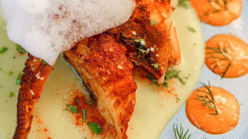 El mejor pulpo de Madrid.