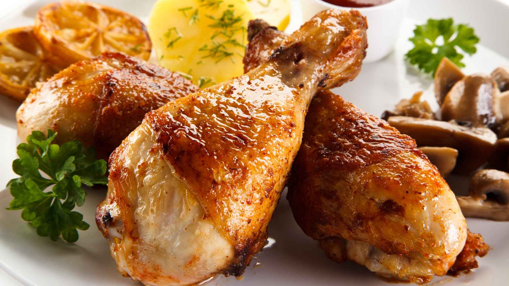 Pollo asado.