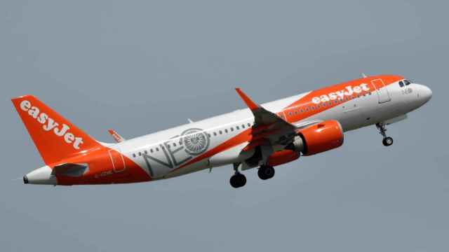 Avión de la aerolínea Easy Jet