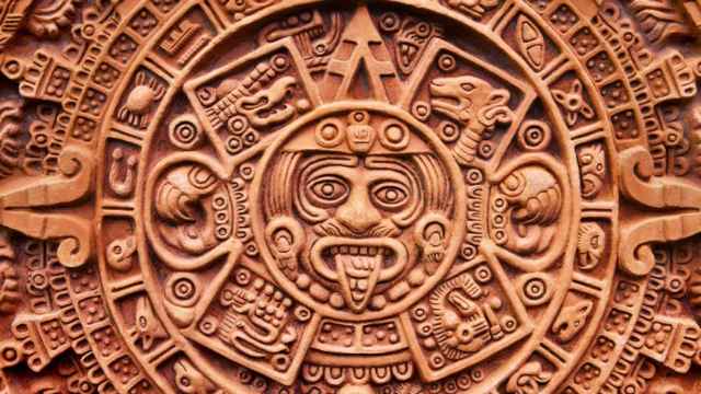 Escultura azteca.