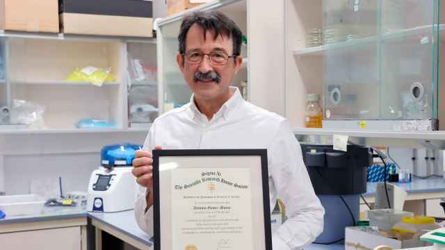 Antonio Gómez Muñoz, nuevo miembro de Sigma XI