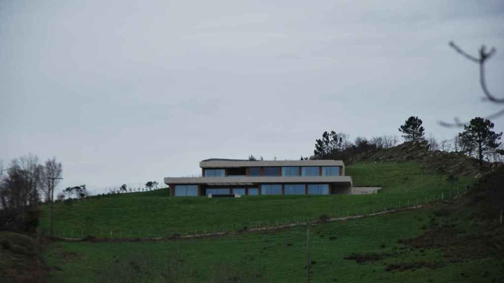 El chalet de Xabi Alonso, ubicado al inicio del paraje de Txalín.