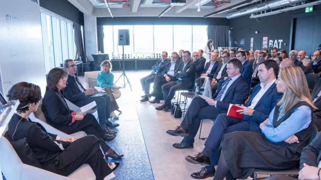 Pradales en un encuentro del clúster Gaia