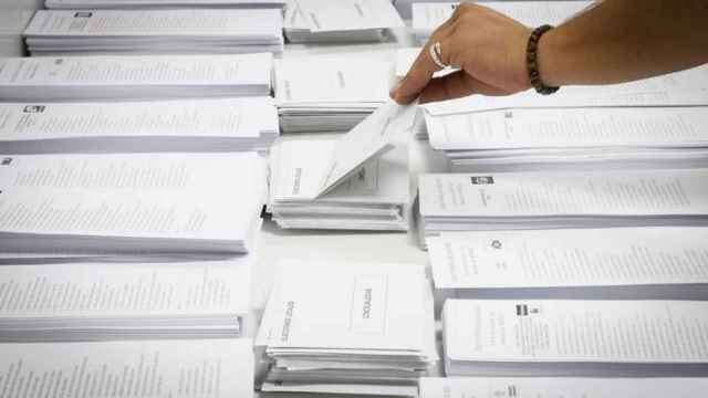 Papeletas elecciones / EFE