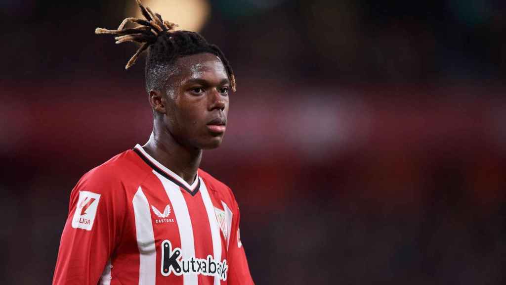 Nico Williams, delantero del Athletic Club de Bilbao.