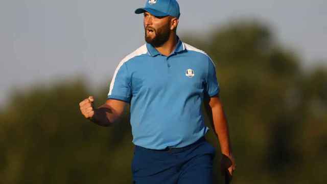 El golfista vasco, Jon Rahm.